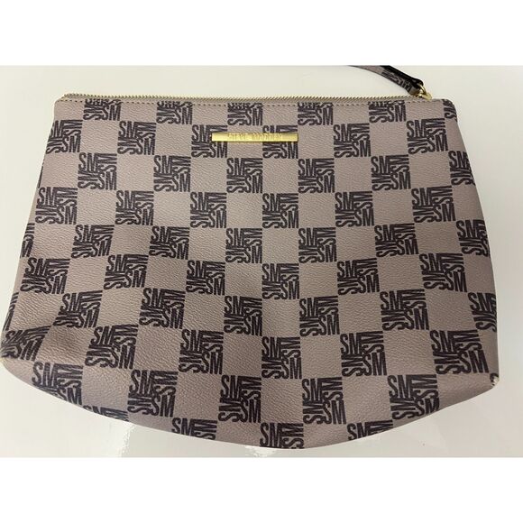 Steve Madden signature tote with matching clutch - Picture 12 of 14